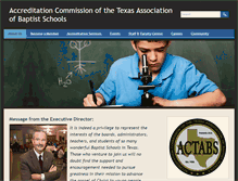 Tablet Screenshot of actabs.org